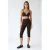 Hoge Taille Capri Leggings Met Splits