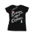 Disney Dames/Dames Alice In Wonderland Curiouser Katoenen Vriendje T-shirt (Zwart)