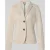 White Label Regular fit jack met met wol