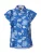 VERO MODA Blouse ‘VMSEASHELL’  navy / wit