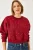 Geweven Crewneck Trui met Pompom