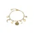 Luxenter 18k goud afgewerkte armband – Nafir