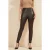 GUESS Marciano By  High Waist Coy Leggi Burnt Wood Leather Pa