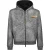 Dsquared2 DSQ2 Sport Paint Splash grijze hoodiejas