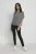 Blouse met lange mouwen Regular fit Black/Chalk/Rose Fan Print black multi