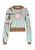 IZIA Jumper Dames Bruin aqua