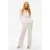 NIKKIE straight regular waist broek crème