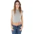 Zuelements Grijs Micro Modal Dames T-Shirt