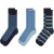 Ted Baker Heren Katoenmix Crew Sokken (Set van 3) (Blauw)