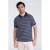 Mountain Warehouse Heren Wren Stripe Katoenen Poloshirt (Donkerblauw)