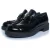 Prada, zwarte leren loafers met hoge glans