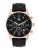 Rhodenwald & Söhne Analoog horloge  rose-goud / zwart