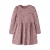 NAME IT MINI gebloemde midi jurk met plooien – lila