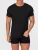 zd ZERO DEFECTS Onderhemd ‘Crew-Neck T-shirt Soya Yarn’  zwart