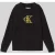 Calvin Klein Jeans Gebreide pullover met ribboorden