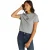 Tommy Jeans Crop-top met varsity-logo voor dames, normale pasvorm (Grijze Heide)