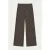 Elvira Collections regular fit wide leg geruite broek – donkerbruin