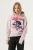 Lichtroze hoodie