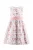 happy girls Jurk  pastelblauw / rosa