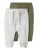 NAME IT Broek ‘NBNTakki’  grijs gemêleerd / olijfgroen