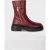 Moschino Ankle Boots Red