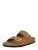 BIRKENSTOCK Muiltjes ‘Arizona’  bruin / karamel