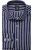 van Laack Meisterwerk Overhemd donkerblauw/wit, Gestreept