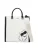 Karl Lagerfeld Handtas ‘Ikon Choupette’  zwart / wit