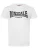 LONSDALE Shirt ‘Fulwood’  zwart / wit