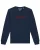 Watapparel Sweatshirt ‘Amore’  navy / rood
