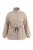 TRENDYOLMİLLA Dames Effen Lang Regular fit Grote maten Jassen