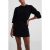 French Connection Vhari Knit Rib Crew Neck Sweat Black