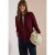 Ottomaanse blouson in effen kleur