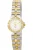 Invicta Wildflower  0133 Dames Horloge – Quartz Uurwerk – Roestvrij Staal met witte Wijzerplaat – 22mm
