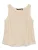 VERO MODA Gebreide top ‘VMMaya’  beige