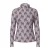 PIECES Curve Plus Size kanten gebloemde top – paars