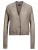 MADELEINE Gebreid vest  donkerbeige