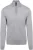 King Essentials The Michael Half Zip Pull Merino Grijs