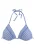BUFFALO Bikinitop  blauw / wit