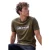 Mountain Warehouse Heren 3 Peaks Biologisch Katoenen T-Shirt (Groen)