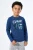 Blauwe longsleeve