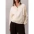 Calvin Klein 1/4 Zip Mixed Media Tofu