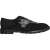 Dolce & Gabbana Zwarte Suède Sicilia Veterschoenen