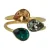 Otazu gold plated ring met Swarovski kristallen CLA1655