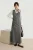 Trendyol Modest Dames Grijs Effen Maxi Mouwloos Casual Skater Modest Jurken