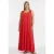 YOEK maxi jurk rood