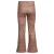 Orange Stars flared broek met print – bruin