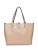 Isabella Rhea Beige Rundleer Tas