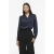 VILA blousetop marineblauw