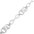 Orphelia Dames 925 Sterling Zilveren Armband – Zilver ZA-1708